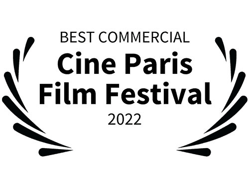 The award of the Cine Paris Film Festival in Paris was for the best commercial film.